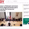 Парагвайское издание «Сегодня» освещает событие. Фото: ВИА.