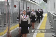 Тематический железнодорожный поезд России и Белоруссии