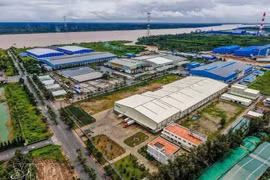 Завод акционерной компании West Food Hau Giang в промышленном парке Намшонгхау (первая очередь), город Кантхо. Фото: ВИА.
