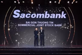 Пятый год подряд Sacombank был признан “Лучшей компанией для работы в Азии в 2025 году” по версии HR Asia. (Фото любезно предоставлено Sacombank)