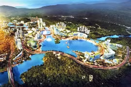 Перспектива проекта казино Вандон в провинции Куангнинь. (Фото: tuoitre.vn)