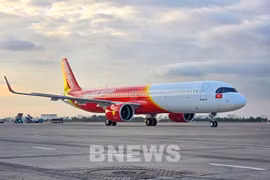 Самолёт авиакомпании Vietjet Air (Иллюстрационное фото: ВИА) 