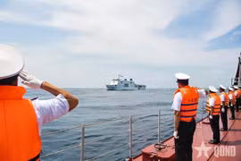  Корабль ВМС Вьетнама участвует в многонациональных учениях в Индонезии (Фото: www.qdnd.vn) 