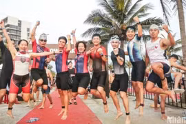 IRONMAN 70.3 Vietnam 2025 отмечает 10-й год существования IRONMAN во Вьетнаме (Фото: nhandan.vn)