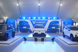 Модели VinFast, представленные на Филиппинском международном автосалоне 2026 года. (Фото: congnghiepmoitruong.vn) 