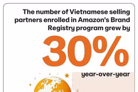 Продажи вьетнамской продукции на платформе Amazon значительно выросли. (Фото предоставлено Amazon Global Selling) 