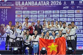 Чемпионат Азии по тхэквондо 2026 года: Вьетнам завоевал 2 золотые медали в дисциплине демонстрационных комплексов