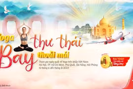 Vietjet сопровождает посольство Индии во Вьетнаме в организации ряда мероприятий, приуроченных к Международному дню йоги. (Фото: Vietjet)