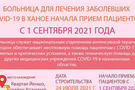 Больница для лечения COVID-19 в Ханое начала принимать пациентов с 1 сентября
