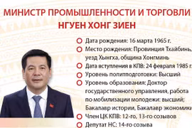 Министр промышленности и торговли Нгуен Хонг Зиен