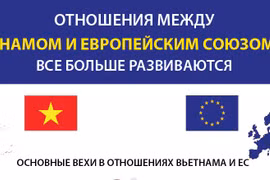 Отношения между Вьетнамом и Европейским союзом (ЕС) все больше развиваются
