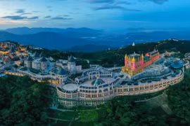 Туристическая зона Sun World Ba Na Hills - привлекательное место для туристов. (Фото: ВИА)