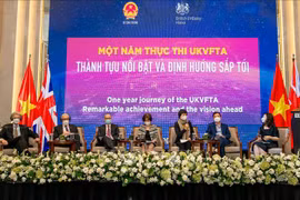 Участники конференции по теме «Первый год реализации UKVFTA: значительные достижения и планы на ближайший период». 
