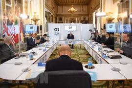 На встрече министров иностранных дел G7 в Лондоне, Великобритания. (Фото: ВИА)