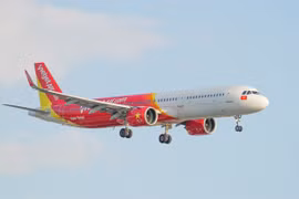 Самолет компании Vietjet (Фото предоставлено Vietjet)