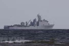 Военное учение в Черном море. (Источник: EPA /ВИА)