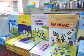 Некоторые учебники новой программы общего образования (Фото: VietnamPlus)