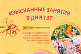 Изысканные занятия в дни Тэт