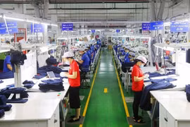 Швейные изделия производятся рабочими компании Apparel Far Eastern Vietnam в провинции Биньзыонг. (Фото: ВИА) 