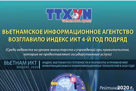 Вьетнамское информационное агентство четвертый год подряд возглавляет рейтинг ИКТ