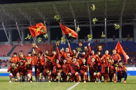 Женская сборная Вьетнама по футболу завоевала золотую медаль на SEA Games 31 (Фото: ВИА) 
