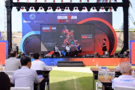 2024 VinFast IRONMAN 70.3 Vietnam проходит в центральном городе Дананг с 10 по 12 мая. (Фото: ВИA)