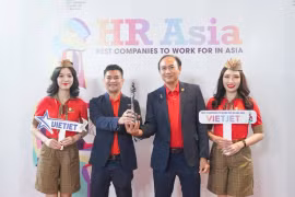 Vietjet уже много лет подряд удостаивается звания «Лучшая компания для работы в Азии». Фото: Vietjet.