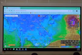 Тайфун «Яги», третий в этом году, достигший Восточного моря, считается самым сильным за последнее десятилетие. (Фото: ВИA)