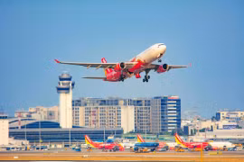  Самолет компании Vietjet (Фото предоставлено компанией Vietjet)