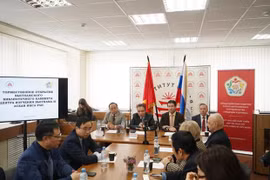 Обзор церемонии открытия Библиотеки Вьетнама в Москве (Фото: ВИA)