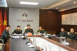 На мероприятии (Фото: https://www.qdnd.vn/)
