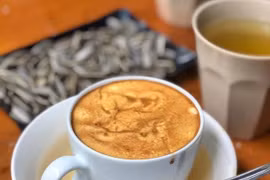 Яичный кофе. (Фото: журнал Красота (Đẹp)