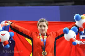 Хоанг Тхи Зуен продолжила свой серию удач и после 30-х Игр ЮВА (SEA Games) в Филлипинах, (Фото: Vietnam+)