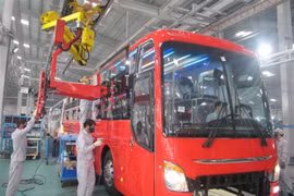 На заводе компании Truong Hai Automobile (Thaco) в промышленном комплексе Чулай-Чыонгхай в провинции Куангнам (Фото: ВИА)