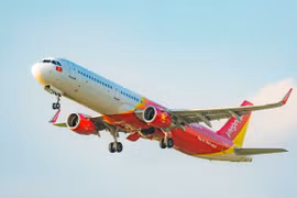 Самолет авиакомпании Vietjet.