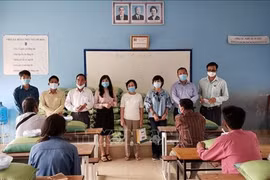 На церемонии передачи (Фото: ВИА) 