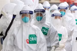 В больнице в Тэгу, РК (Фото: Yonhap)