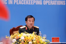 Заместитель министра обороны Вьетнама генерал-полковник Хоанг Суан Чиен (Фото: ВИА)