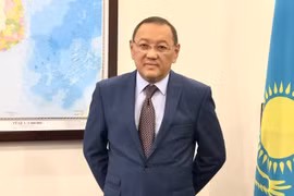 Чрезвычайный и Полномочный Посол Казахстана во Вьетнаме Ерлан Байжанов. (Фото: предоставлено Посольством Казахстана в Ханое)