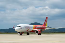 Самолет авиакомпании Vietjet.
