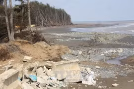 Прибрежный район в районе Зуйенхай провинции Чавинь. (Фото: ВИА)