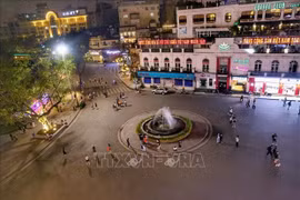 В Ханое возобновили работу пешеходные зоны. (Фото: ВИА)