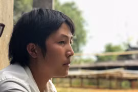 Секретарь партийной ячейки деревни Такотханг Вы А Как (Фото: Шон Бах/Vietnam+)