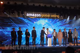 «Трансграничная электронная коммерция: эпоха прорыва» — это инициатива Amazon, финансируемая МПТ Вьетнама. (Фото: Дык Зуй/Vietnam+)