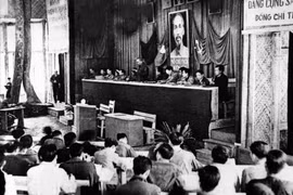 II съезд Партии проходил 11-19 февраля 1951 года в общине Винькуанг, уезд Тьиемхоа, провинция Туенкуанг. (Фото: архив ВИА)