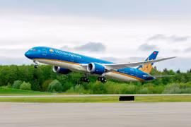 Современный широкофюзеляжный самолет Vietnam Airlines. (Фото: Сотрудник/Vietnam +) 