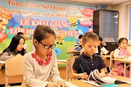 Класс вьетнамского языка в Екатеринбурге. (Фото: Vietnam+)
