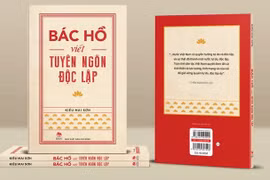 Книга автора-журналиста Киеу Май Шона «Дядя Хо написал Декларацию Независимости». (Фото: baoquocte.vn)