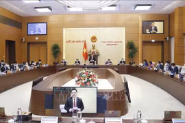 На заседании. (Фото: Зоан Тан/ВИА)
