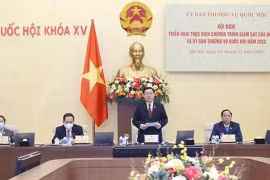 Председатель НС Выонг Динь Хюэ председательствовал на общенациональной конференции по реализации программы мониторинга